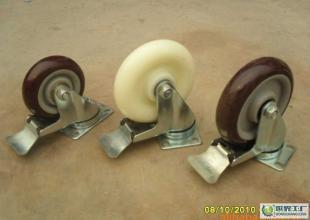 现货批发石家庄产轻型平板刹车万向轮——专为配套产品设计